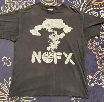 초레어 90년대 NOFX 티셔츠 빈티지 사이즈 XL