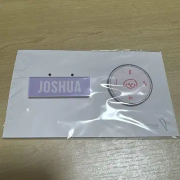 조슈아 SEVENTEEN 세부치 와펜 배지