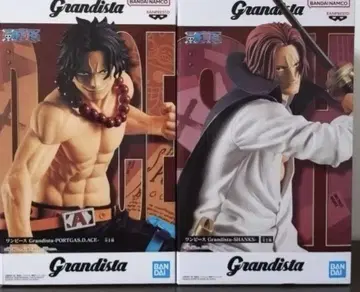 원피스 Grandista 에이스 샹크스 피규어