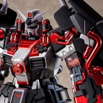 MG 1/100 진무사 간다 무사 센고쿠의 진 블랙 갑옷