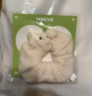 IVE MINIVE SCHOOL POPUP 스크런치 유진 강아지