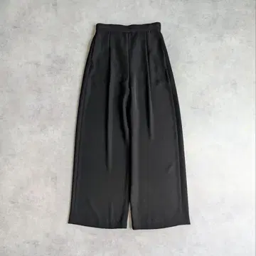 Deuxieme Classe 이지 와이드 팬츠 블랙