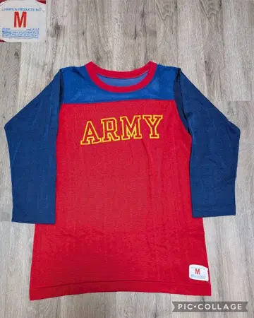 여름 밀리터리 [70년대] 챔피온 ARMY Football Tee