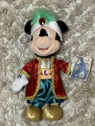 도쿄디즈니씨 21주년 미키마우스 봉제 인형 배지
