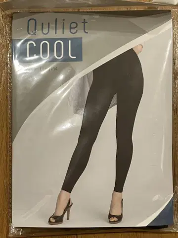 Quiet COOL 슬림 레깅스 블랙 2 사이즈 다운 가능