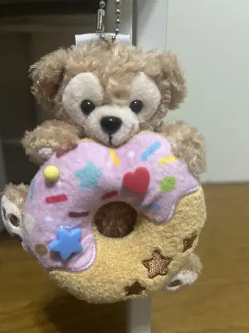 닷피의 도넛 봉제 인형 스트랩