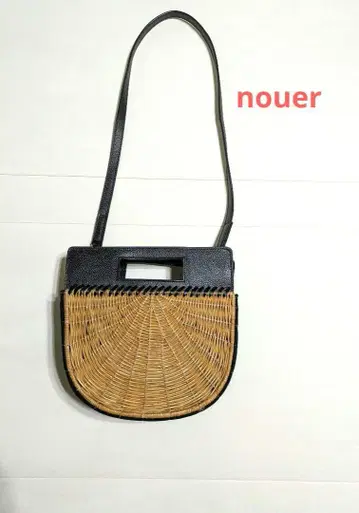 nouer 누에르 2way 숄더백 가죽 소가죽 카고백