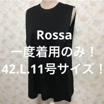 Rossa/수입 Rossa 빅 사이즈! 슬리브리스 티셔츠 42.L