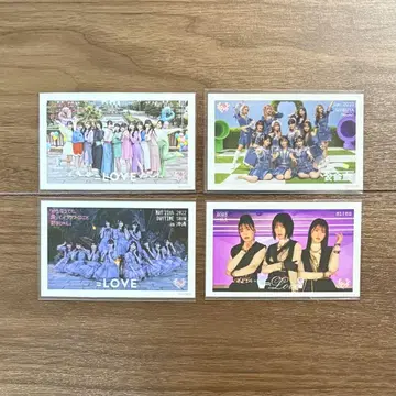 이퀄러브 미니 포토 카드 vol.4 단체 묶음 판매