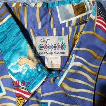 레인스푸너 2000년 TAILORED IN HAWAII 알로하 셔츠
