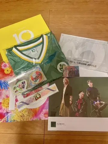 미사용 새상품 Mrs. GREEN APPLE 미세스 10 게임 셔츠