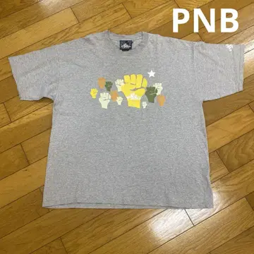 PNB 티셔츠 그레이