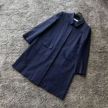FOXEY NY 42 네이비 블루 계열 스프링 코트