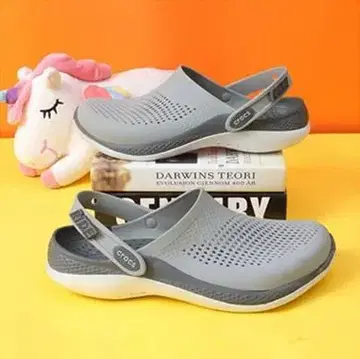 새상품 LiteRide by crocs 블랙 샌들 남녀 공용