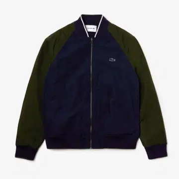 라코스테 lacoste 리버서블 봄버 자켓 네이비