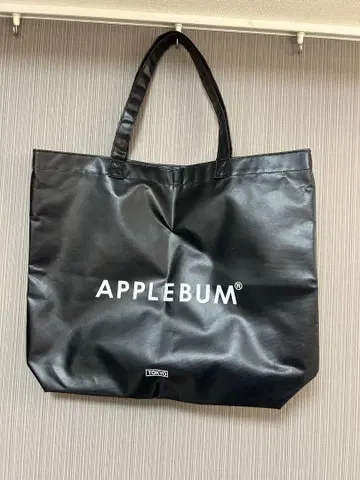 APPLEBUM 블랙 토트백