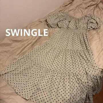 SWINGLE 반팔 원피스 M 사이즈