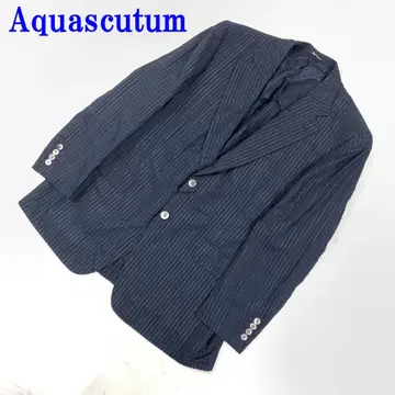 아쿠아 스큐텀 테일러드 자켓 실크100% 98AB6 C3908