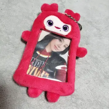 twice 포토 카드 홀더 채영