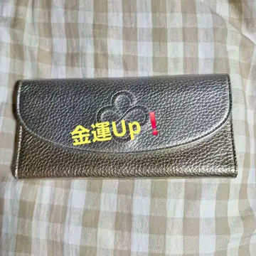실버 3단 폴더형 지갑 카드 슬롯 포함