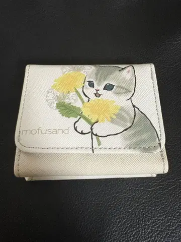 mofusand 모프 샌드 3단 폴더형 지갑 벚꽃