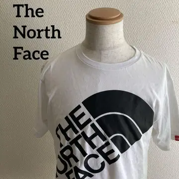 THE NORTH FACE 빅 로고 티셔츠 화이트
