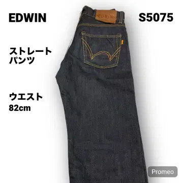 [즉시 구매 OK] EDWIN 스트레이트 팬츠 29인치 블루