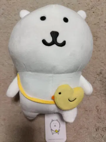농담곰 한국판 NONGDOMGOM 봉제 인형 병아리 미니백 포함