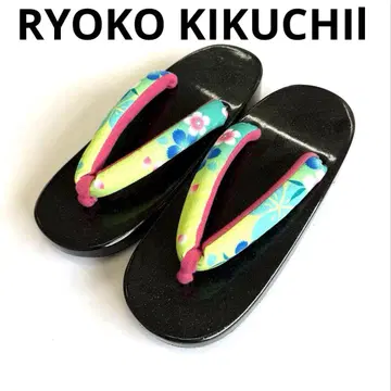RYOKO KIKUCHIl 고급 오동나무 일본 나막신 여성 여성용 유카타