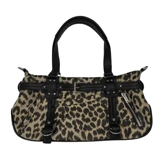 【PALEJADE】Leather Belted Shoulder Bag PaleJade] Leather Belted Shoulder Bag (2 Colors)