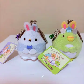 산엑스 san-x 스밋코구라시 파우치 가마구치 지갑 코인 케이스