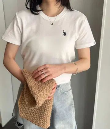 폴로 아센 U.S.POLOASSN 컴팩트 스무스 티셔츠