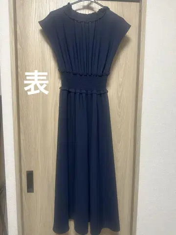 tocco closet 네이비 롱 원피스