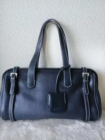 천연 가죽 Kitamura 가죽 미니 보스턴 미니 닥터 백