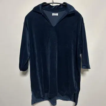 MAATEE&SONS SUVIN VELOUR SKIPPER 3 네이비