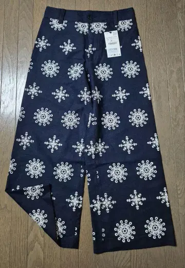 [미사용] ZARA 자수 팬츠