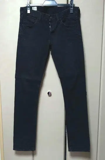 Rags McGREGOR 블랙 스키니 데님