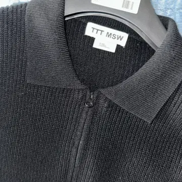 トップス TTT MSW StarTelevision Zip-Up Knit Polo TTTMSW ONLINE STORE ONLY STAR TELEVISION ZIPUP KNIT POLO