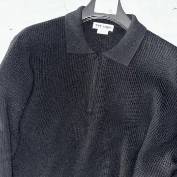 TTT MSW ZIPUP KNIT POLO SHIRT XL 미착용 새상품 | 브랜드 중고