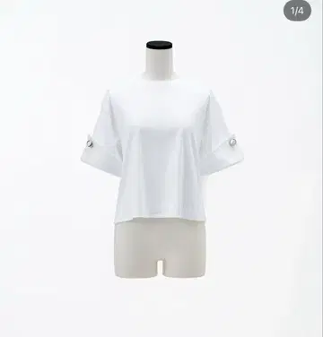 feuille.japan 반팔 티셔츠 tops_6 화이트 36