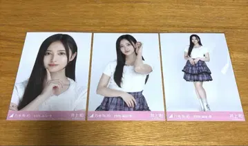 노기자카46 이노우에 나기 브로마이드 사복 프릴 미니 스커트 컴프