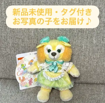 도쿄디즈니씨 컬러풀 해피니스 쿠키앤 인형 배지