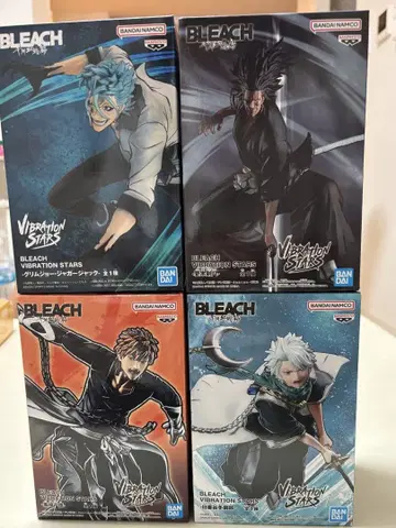 BLEACH 블리치 VIBRATION STARS 피규어 4종 세트