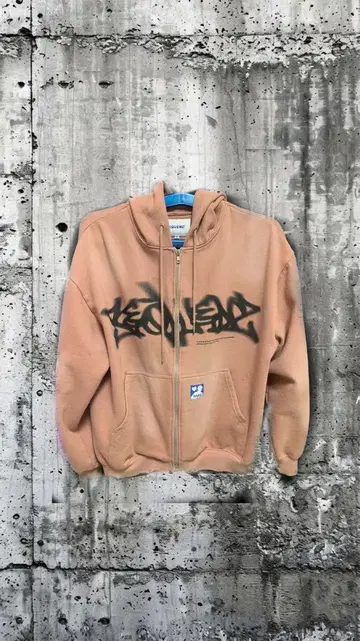 #SEQUENZ 집업 후드티 핑크