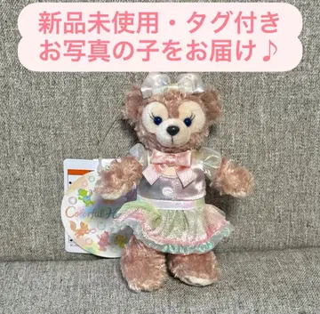 도쿄디즈니씨 컬러풀 해피니스 셰리 메이 봉제 인형 배지