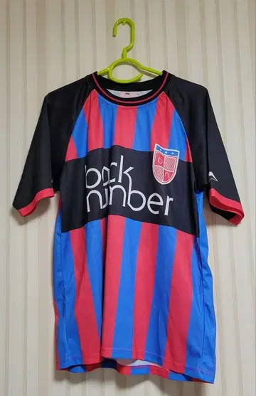 back number 축구 셔츠