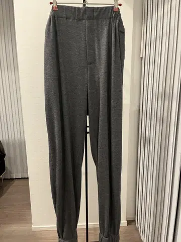 zegna COUTURE 그레이 조거 팬츠
