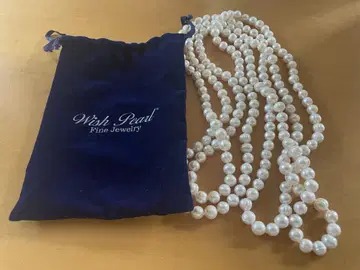 Wish Pearl 담수 진주 롱 목걸이
