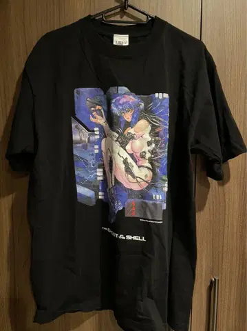 시로 마사무네의 세계전 공각기동대 티셔츠 A 2XL