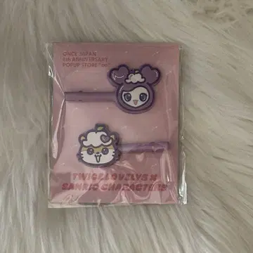 TWICE 산리오 헤어 클립 서브리 코로코로 린